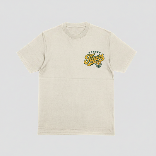 Hansen Tigers Embroidered Left Chest T-Shirt