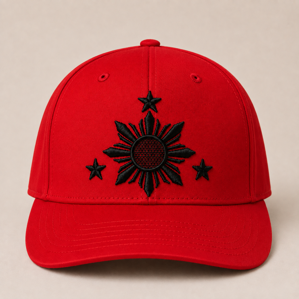 Heritage Filipino Sun Snapback - Solid