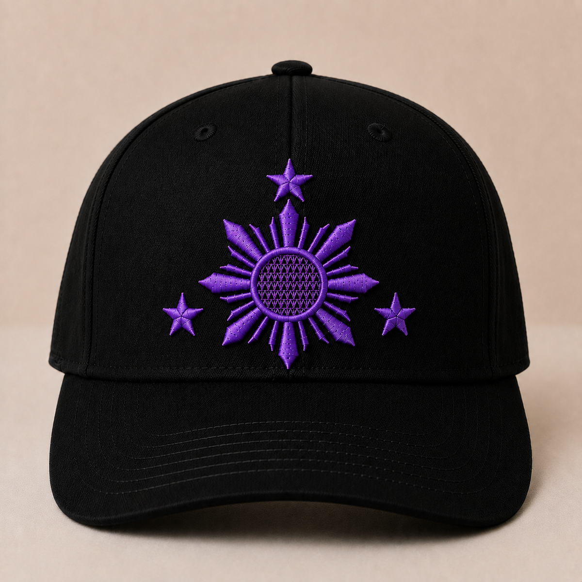 Heritage Filipino Sun Snapback - Solid