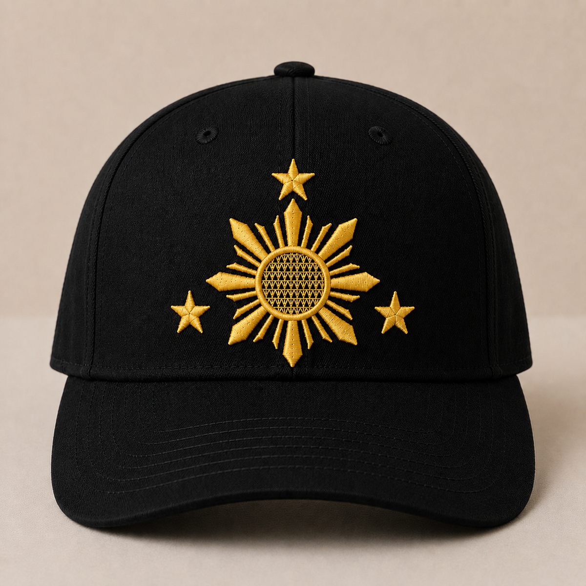 Heritage Filipino Sun Snapback - Solid