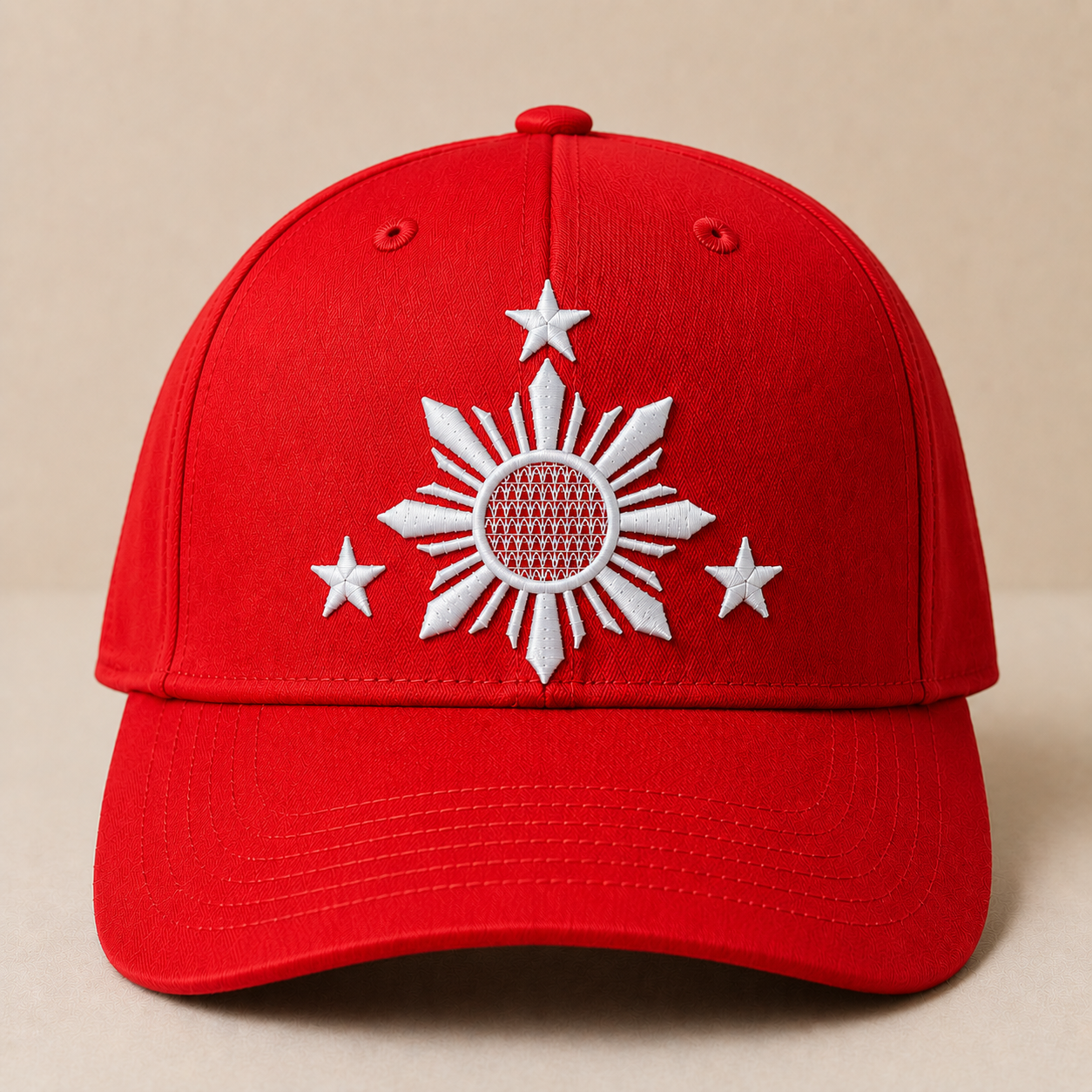 Heritage Filipino Sun Snapback - Solid