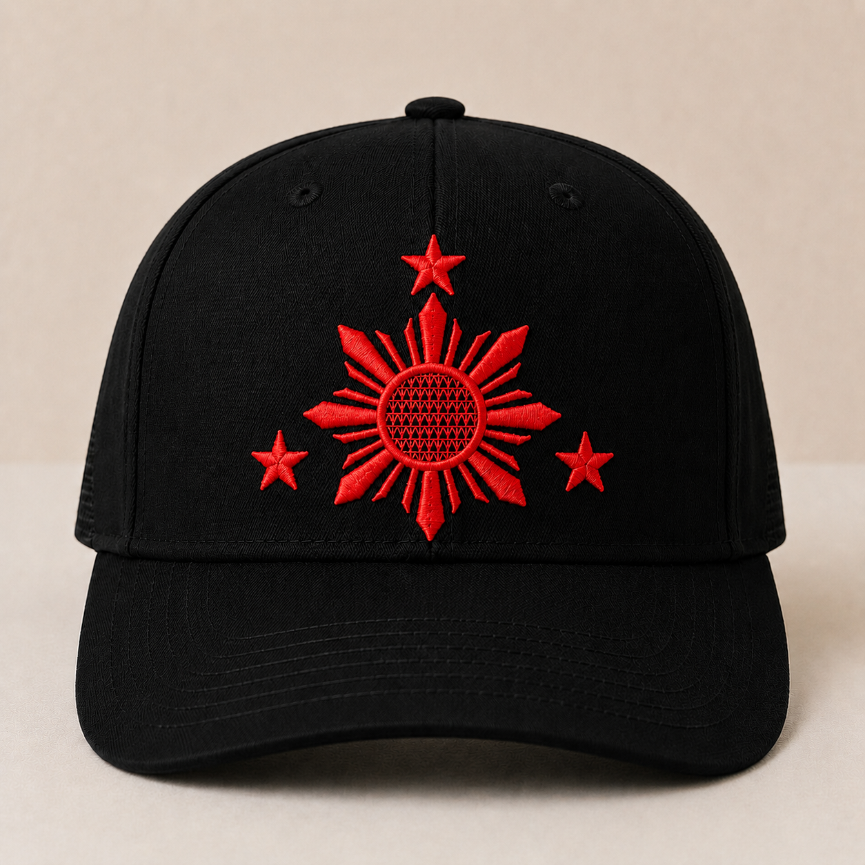 Heritage Filipino Sun Snapback - Solid