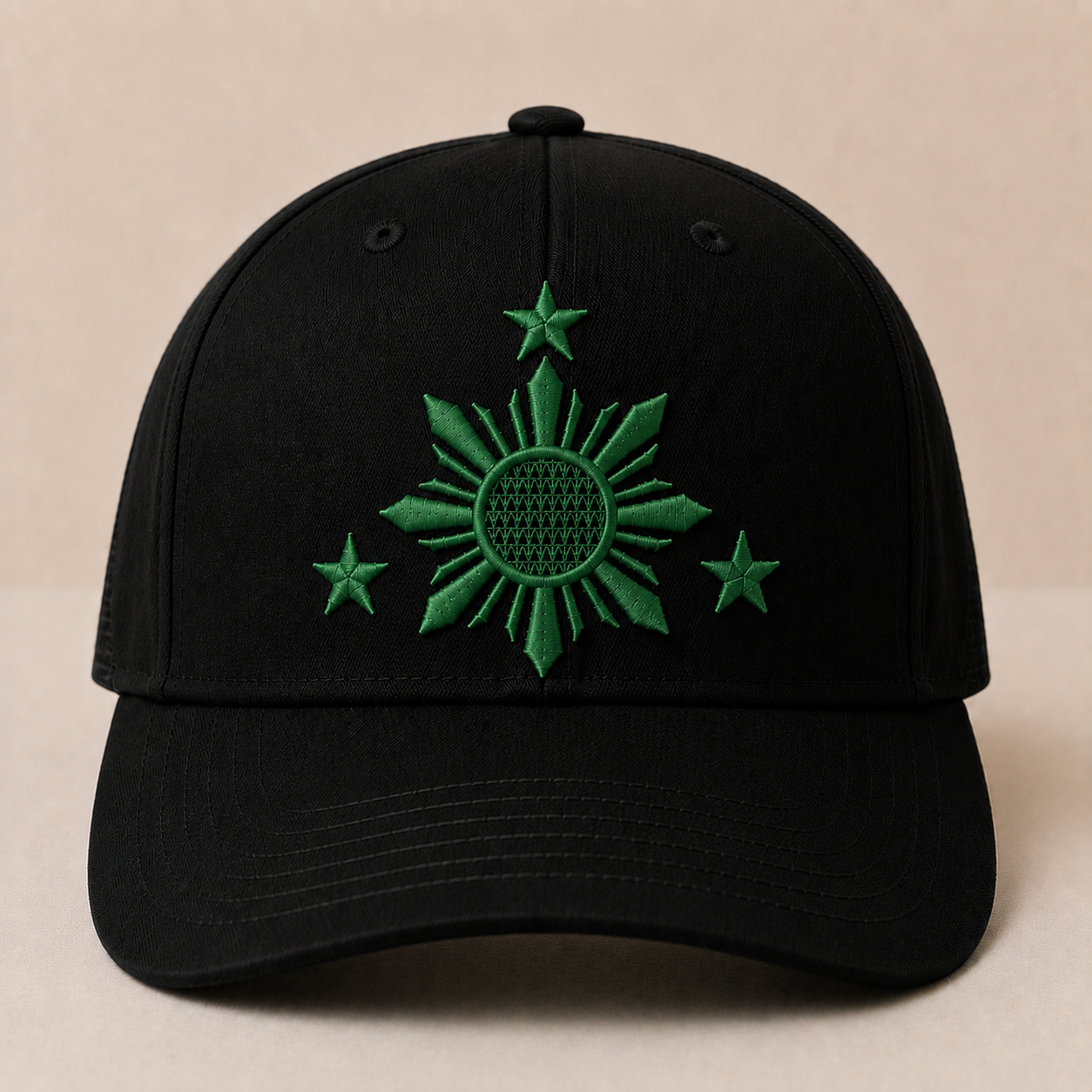 Heritage Filipino Sun Snapback - Solid