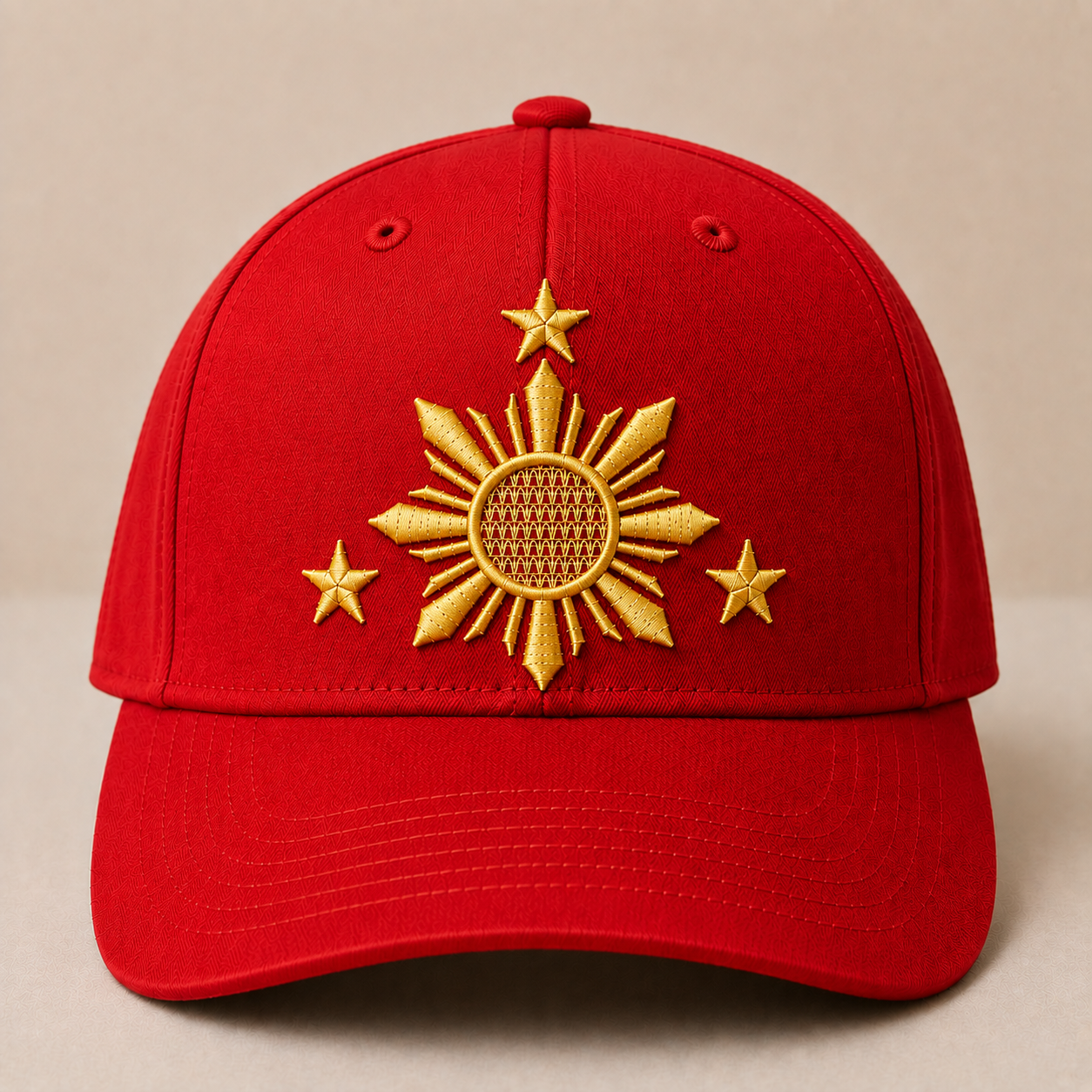 Heritage Filipino Sun Snapback - Solid