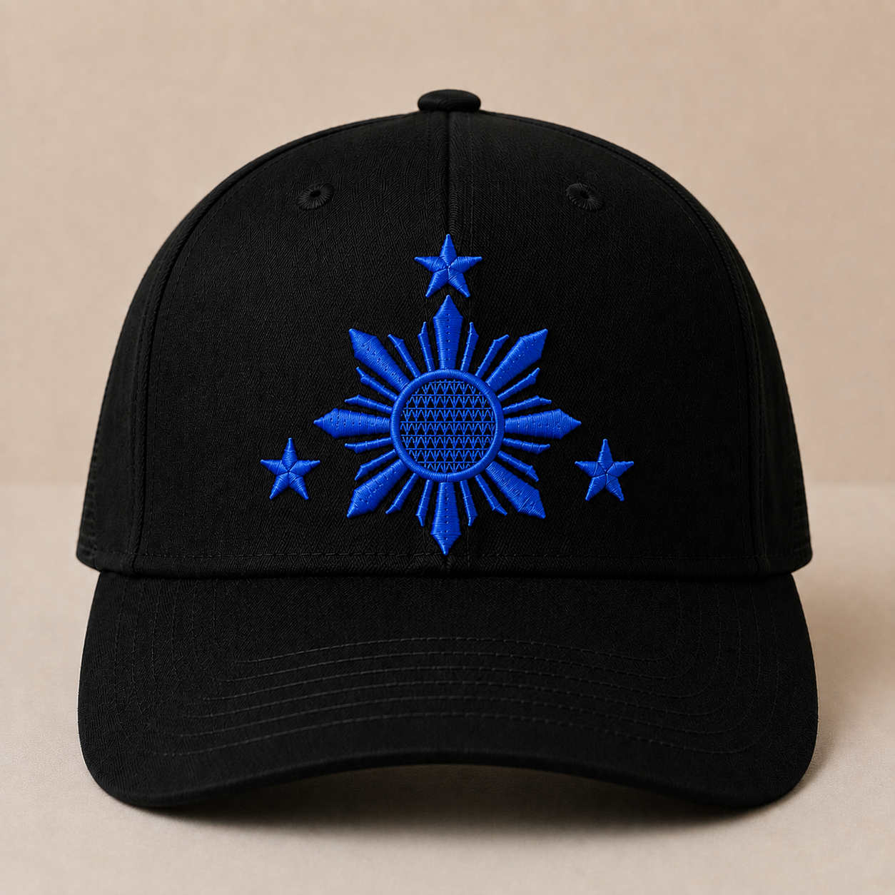 Heritage Filipino Sun Snapback - Solid