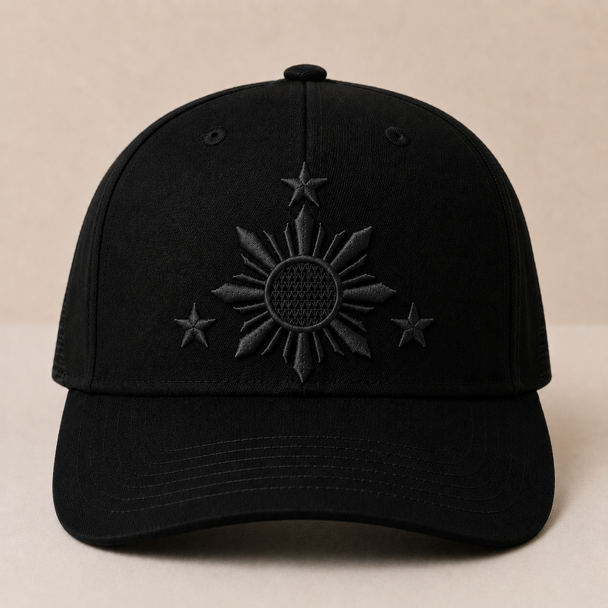 Heritage Filipino Sun Snapback - Solid