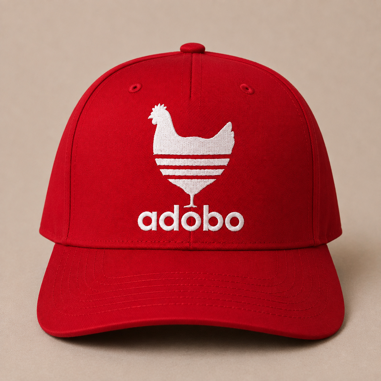 Chicken Adobo Embroidered Snapback