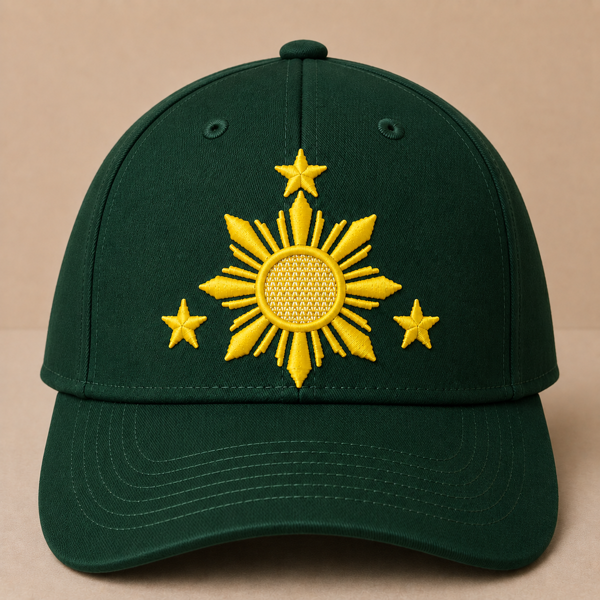 Filipino Sun Game Day 3D Puff Snapback – Team Colorways
