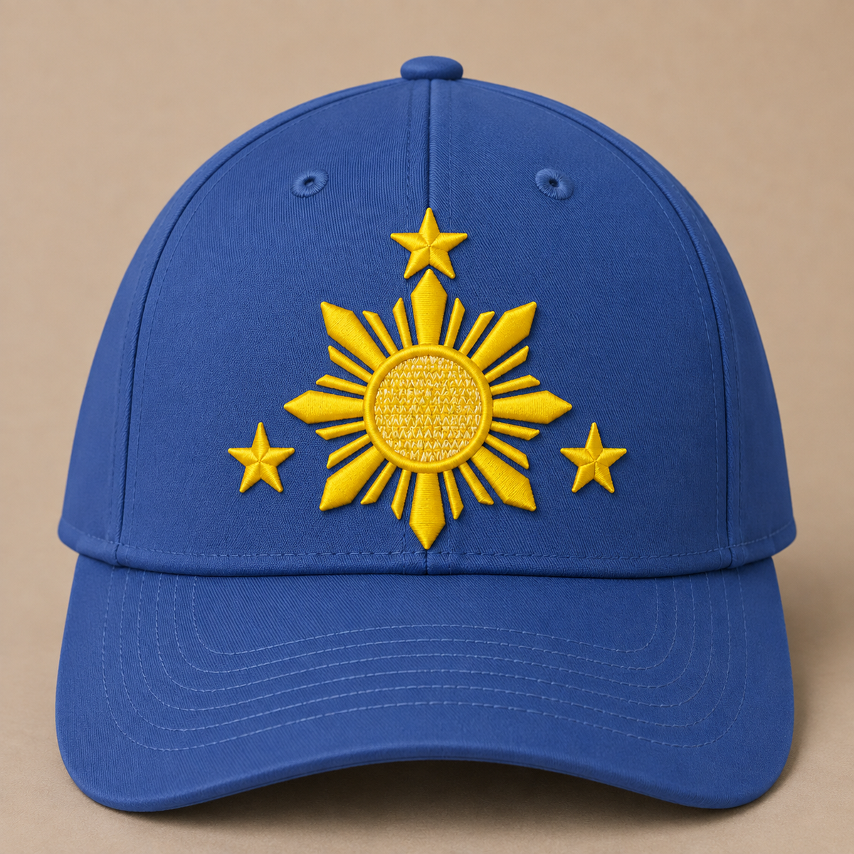 Filipino Sun Game Day 3D Puff Snapback – Team Colorways