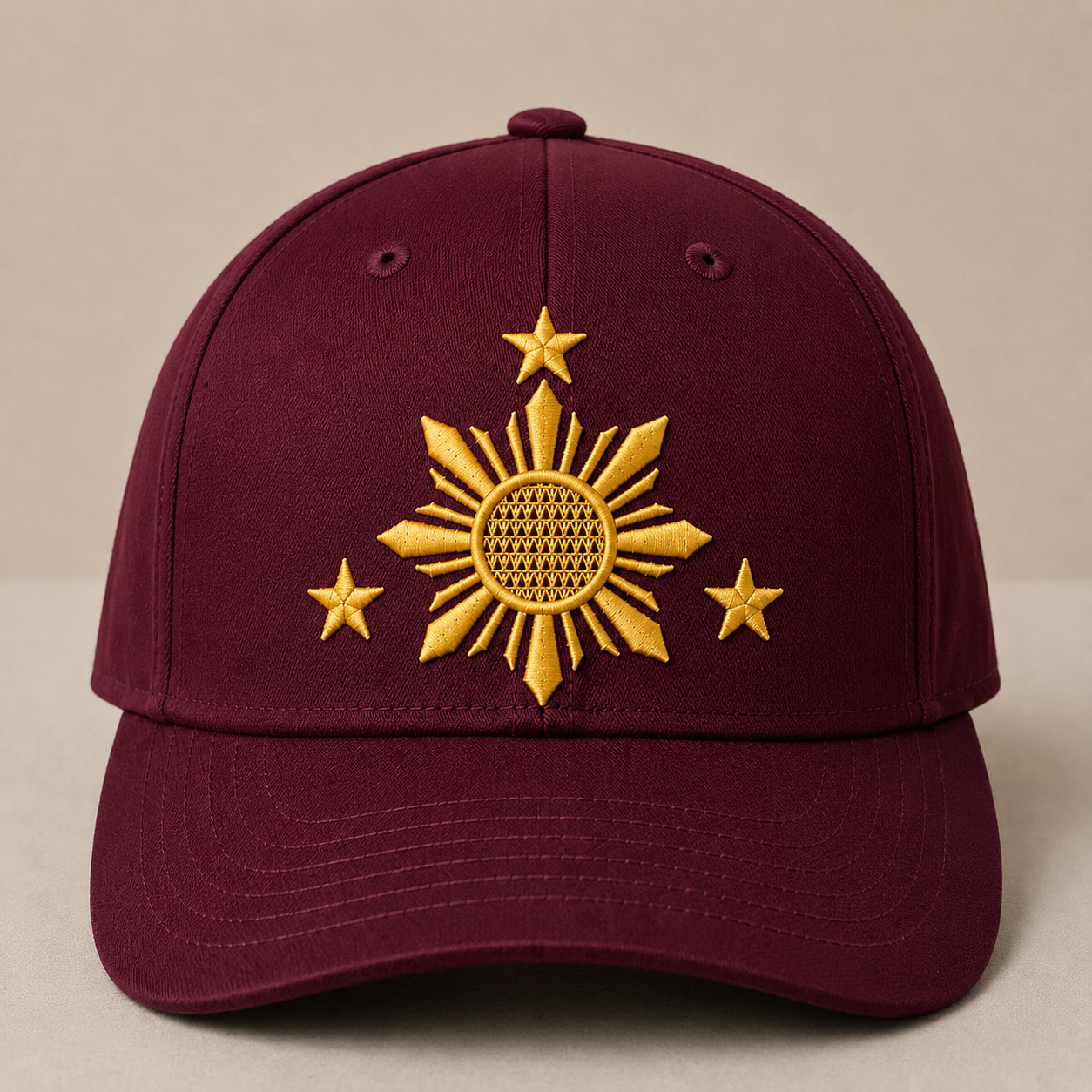 Filipino Sun Game Day 3D Puff Snapback – Team Colorways