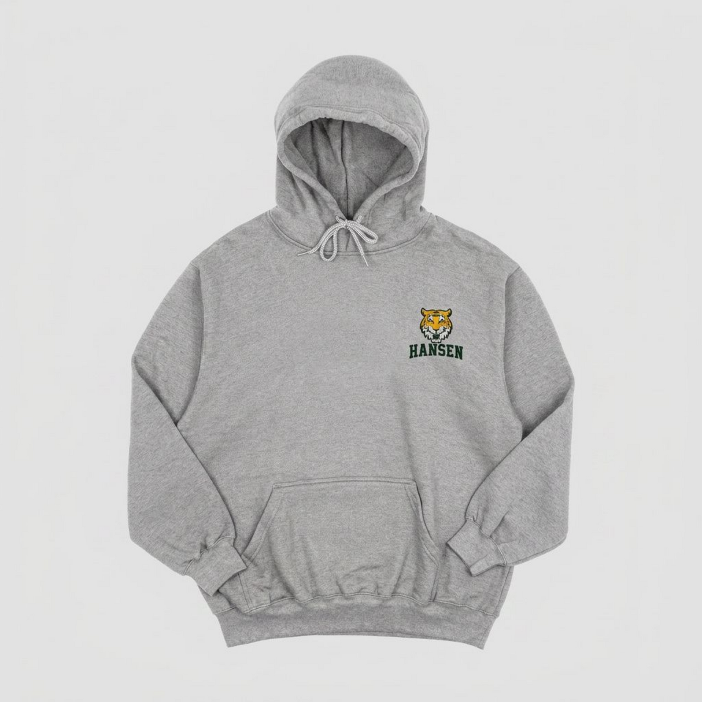 Hansen Tigers Embroidered Hoodie – Left Chest