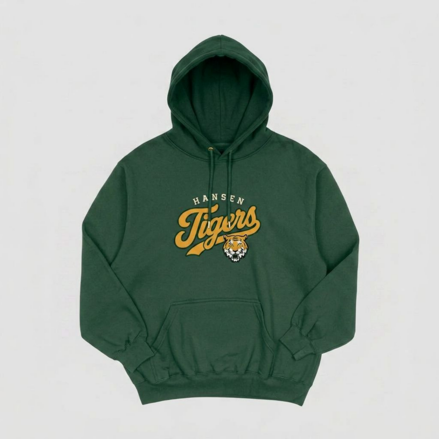 Hansen Tigers Embroidered Hoodie – Large Center