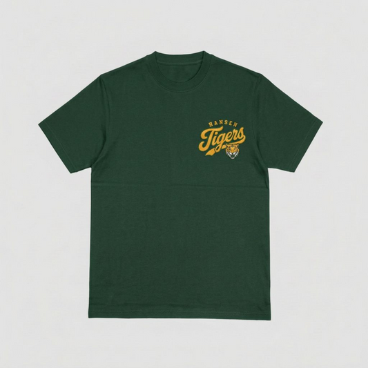 Hansen Tigers Embroidered Left Chest T-Shirt