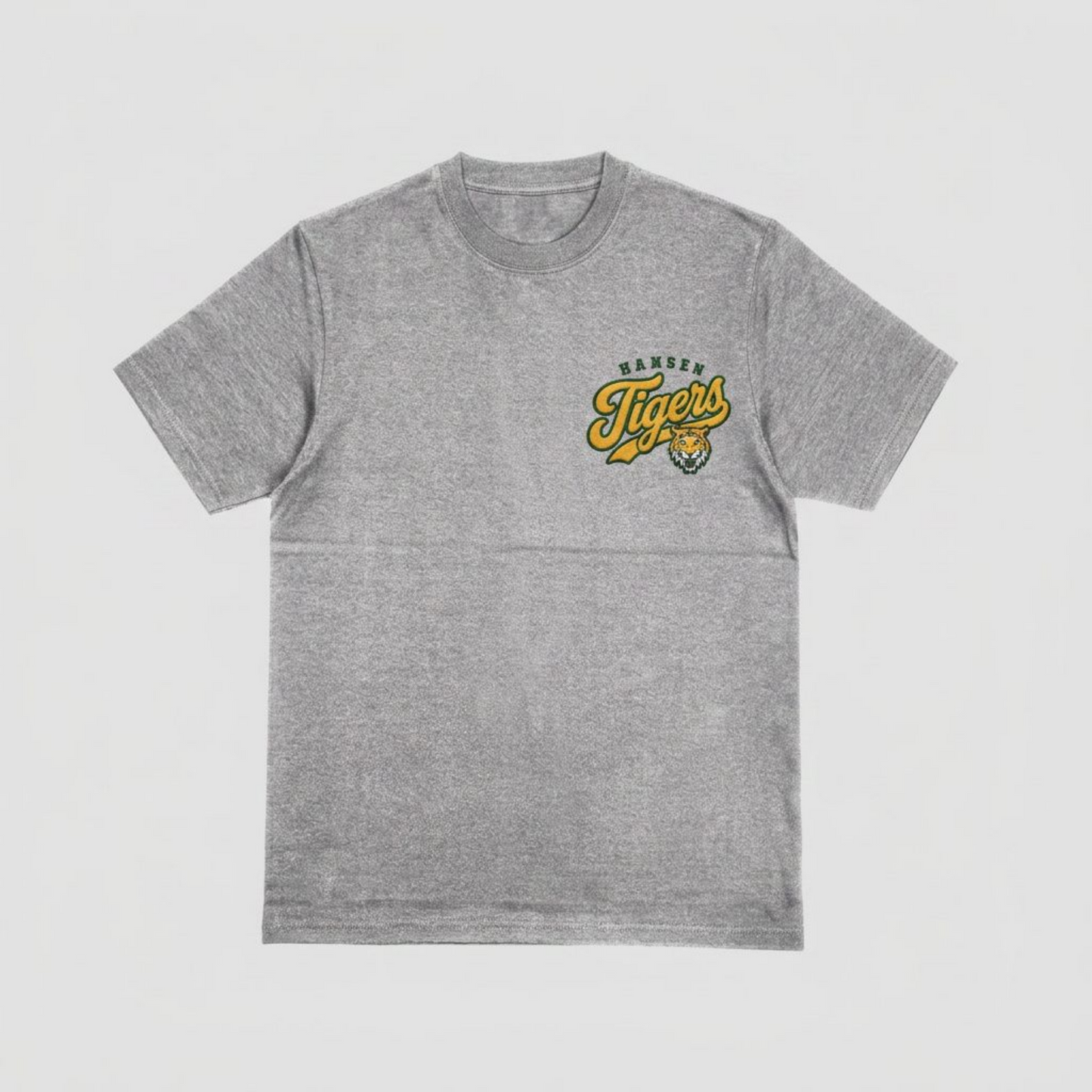 Hansen Tigers Embroidered Left Chest T-Shirt