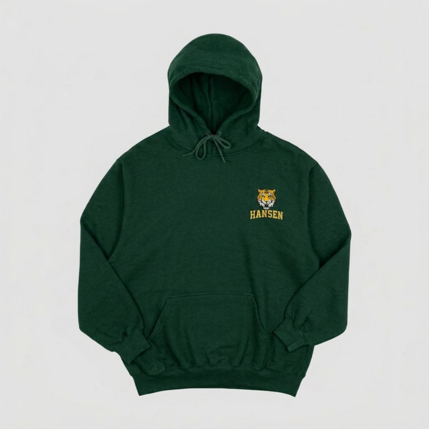 Hansen Tigers Embroidered Hoodie – Left Chest