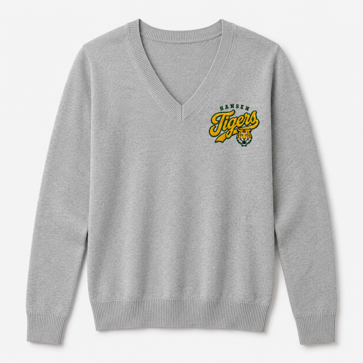 Hansen V Neck Knit Sweater