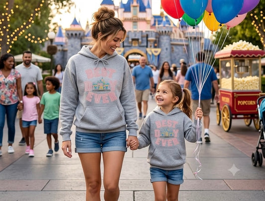 Best Day Ever Theme Park Embroidered Hoodie