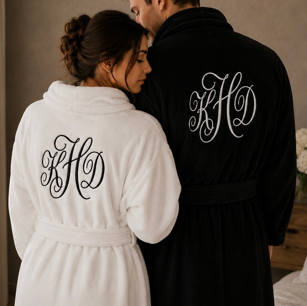 Personalized Turkish Cotton Bath Robe
