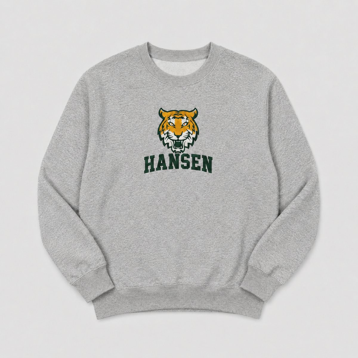 Hansen Tigers Embroidered Crew Neck – Large Center