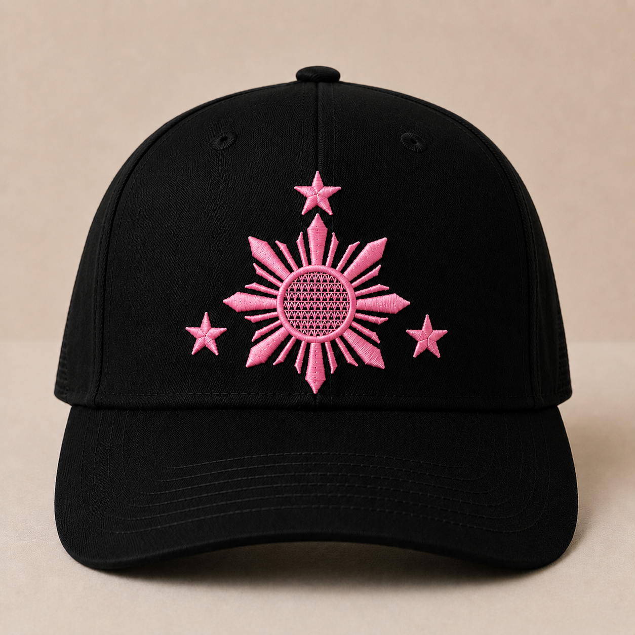 Heritage Filipino Sun Snapback - Solid