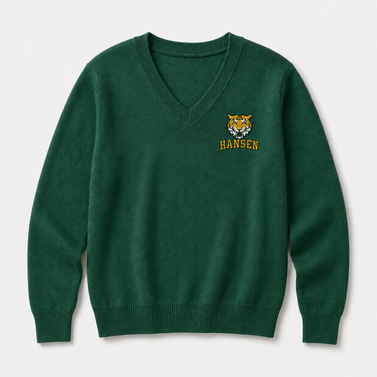 Hansen V Neck Knit Sweater