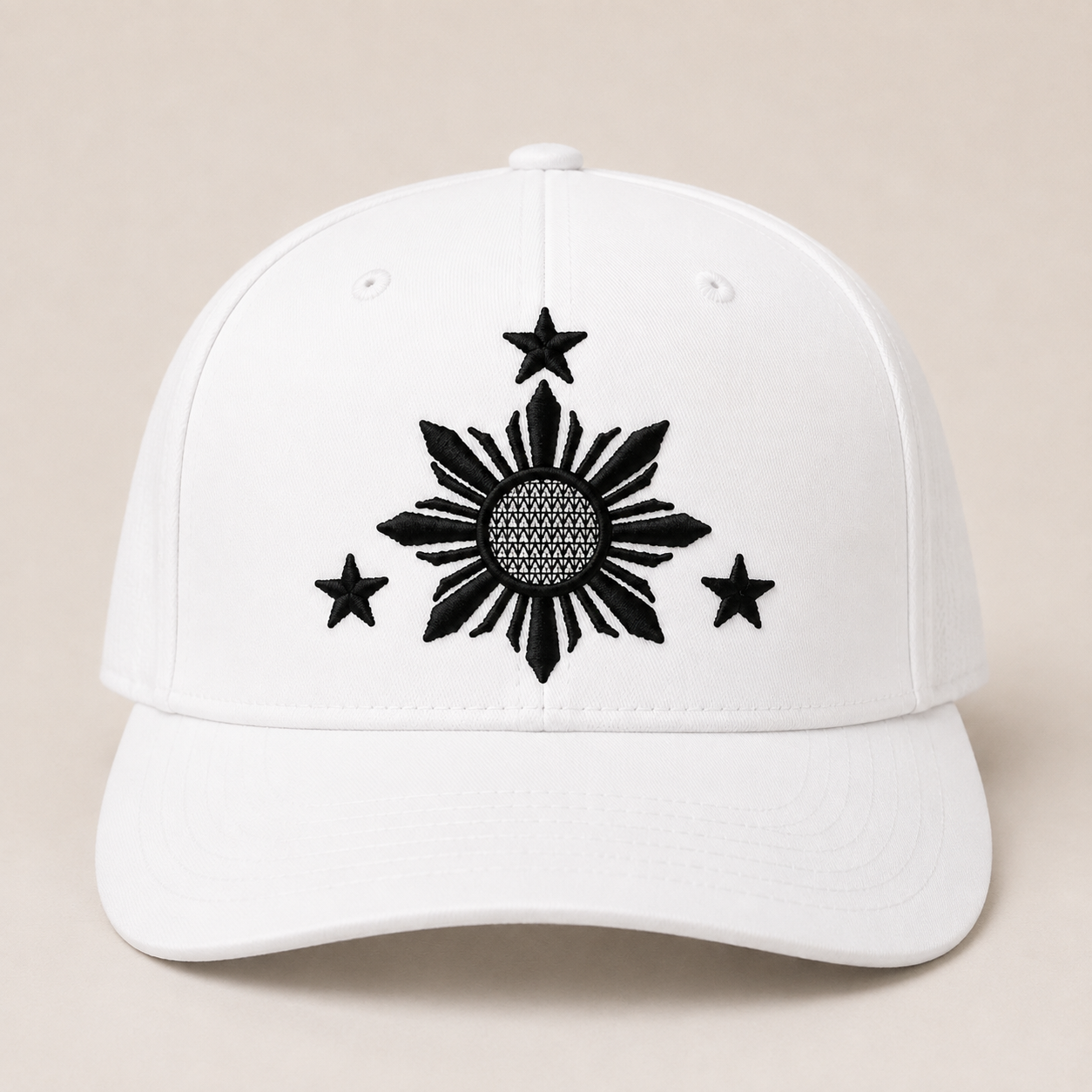 Heritage Filipino Sun Snapback - Solid